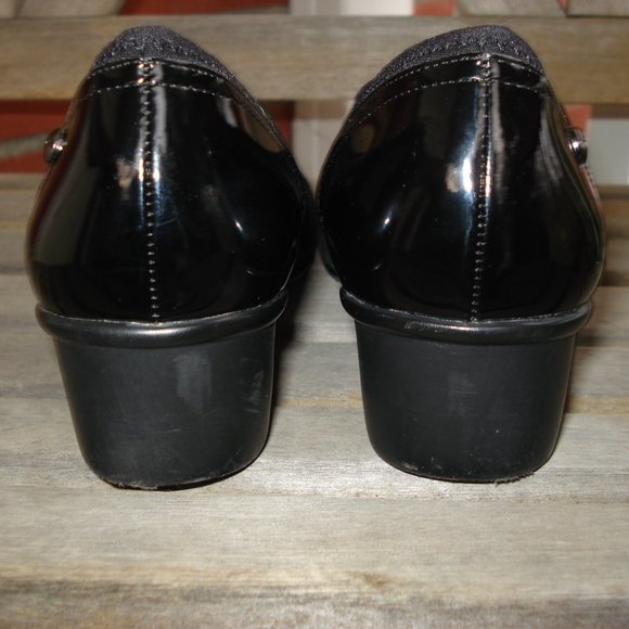 ANNE KLEIN SPORT WEDGE BLACK SHOES SIZE 10M - Picture 4 of 7